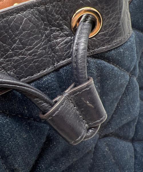 COACH（コーチ）COACH (コーチ) キルティングショルダーバッグ インディゴの古着・服飾アイテム