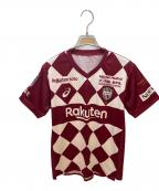 asics×ヴィッセル神戸アシックス×ヴィッセルコウベ）の古着「サッカーユニフォーム」｜レッド