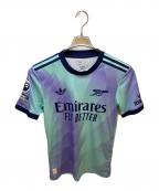 adidas×アーセナルアディダス×アーセナル）の古着「サッカーユニフォーム」｜パープル