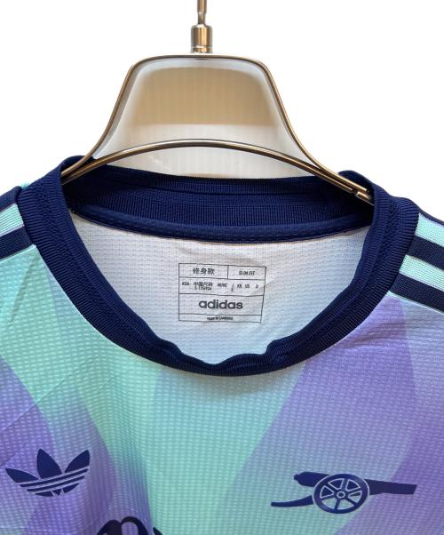 adidas（アディダス）adidas (アディダス) アーセナル (アーセナル) サッカーユニフォーム パープル サイズ:S 未使用品の古着・服飾アイテム