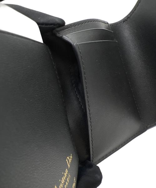 Christian Dior（クリスチャン ディオール）Christian Dior (クリスチャン ディオール) 3つ折り財布 ブラックの古着・服飾アイテム