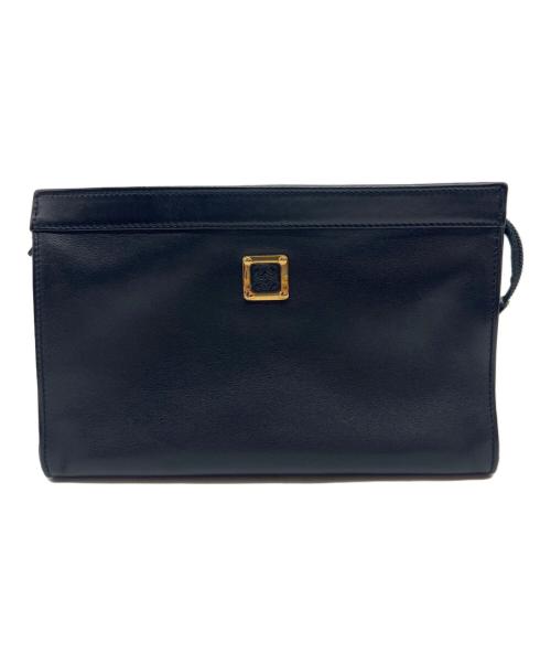 LOEWE（ロエベ）LOEWE (ロエベ) クラッチバッグ ブラックの古着・服飾アイテム