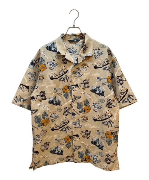 THE NORTH FACE（ザ ノース フェイス）THE NORTH FACE (ザ ノース フェイス) 半袖シャツ ベージュ サイズ:Lの古着・服飾アイテム