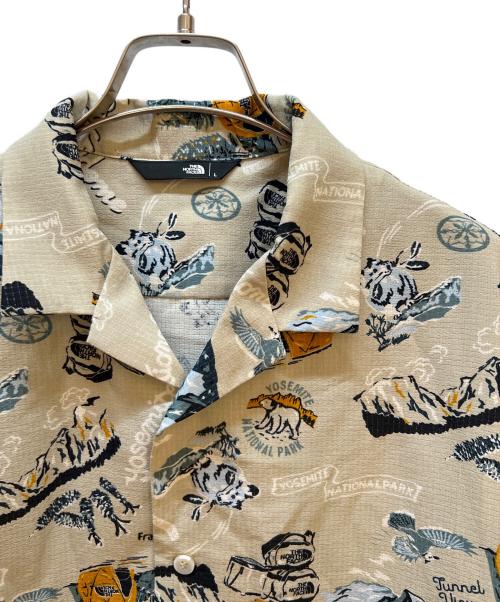 THE NORTH FACE（ザ ノース フェイス）THE NORTH FACE (ザ ノース フェイス) 半袖シャツ ベージュ サイズ:Lの古着・服飾アイテム