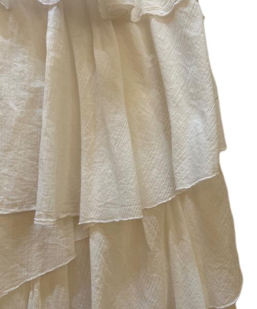 anuans（アニュアンス）anuans (アニュアンス) ロングスカート ブラウン サイズ:2の古着・服飾アイテム