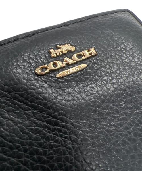 COACH（コーチ）COACH (コーチ) 2つ折り財布 ブラックの古着・服飾アイテム