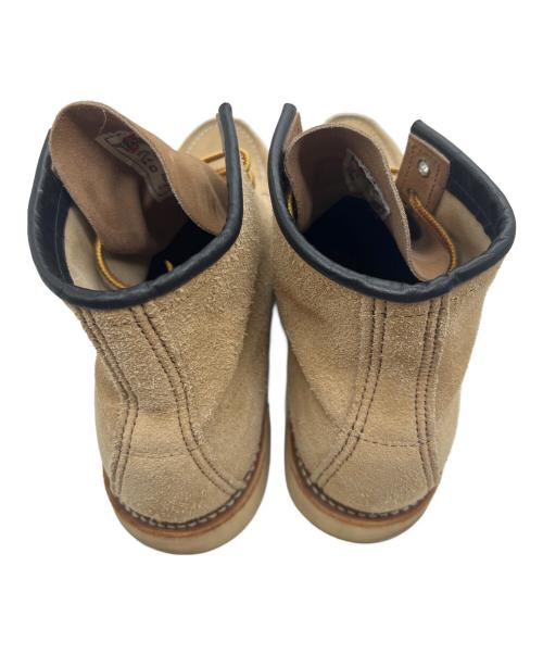 RED WING（レッドウィング）RED WING (レッドウィング) モックトゥブーツ ベージュ サイズ:42の古着・服飾アイテム