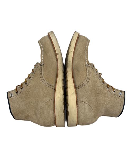RED WING（レッドウィング）RED WING (レッドウィング) モックトゥブーツ ベージュ サイズ:42の古着・服飾アイテム