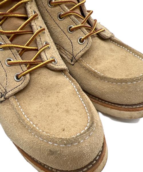 RED WING（レッドウィング）RED WING (レッドウィング) モックトゥブーツ ベージュ サイズ:42の古着・服飾アイテム