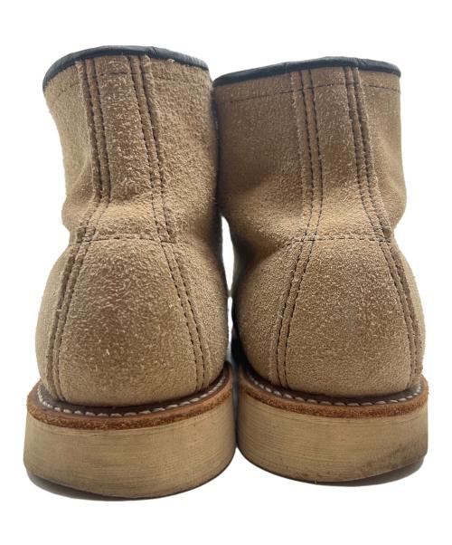 RED WING（レッドウィング）RED WING (レッドウィング) モックトゥブーツ ベージュ サイズ:42の古着・服飾アイテム