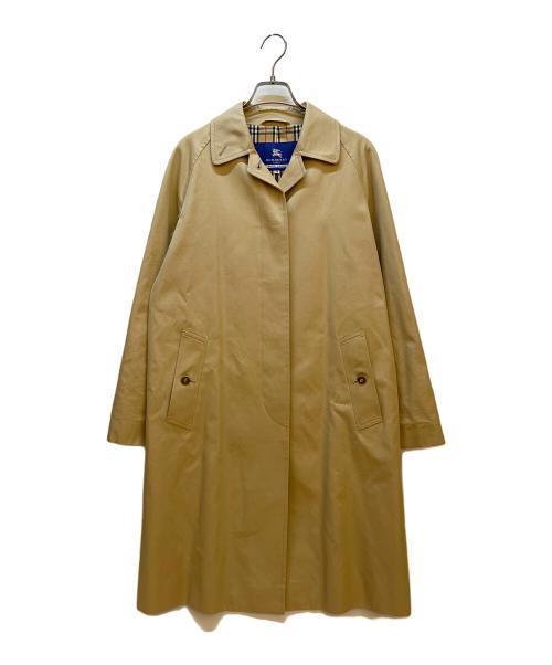 BURBERRY BLUE LABEL（バーバリー ブルー レーベル）BURBERRY BLUE LABEL (バーバリー ブルー レーベル) ステンカラーコート カーキ サイズ:38の古着・服飾アイテム