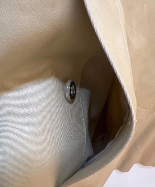 BURBERRY BLUE LABEL（バーバリー ブルー レーベル）BURBERRY BLUE LABEL (バーバリー ブルー レーベル) ステンカラーコート カーキ サイズ:38の古着・服飾アイテム