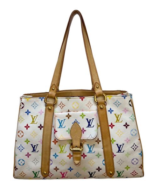 LOUIS VUITTON（ルイ ヴィトン）LOUIS VUITTON (ルイ ヴィトン) モノグラムマルチカラー/オーレリアMM ホワイトの古着・服飾アイテム