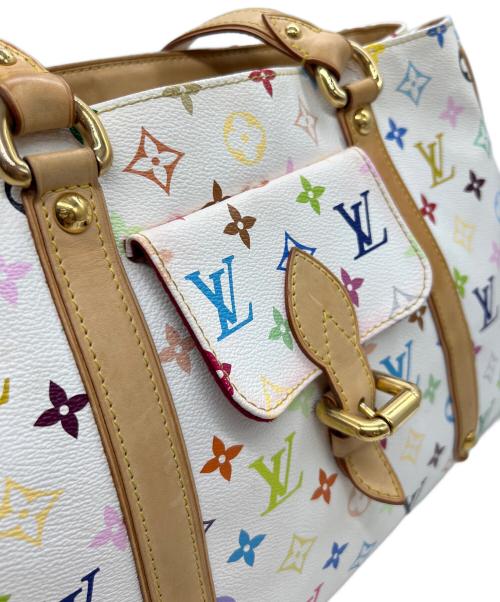 LOUIS VUITTON（ルイ ヴィトン）LOUIS VUITTON (ルイ ヴィトン) モノグラムマルチカラー/オーレリアMM ホワイトの古着・服飾アイテム