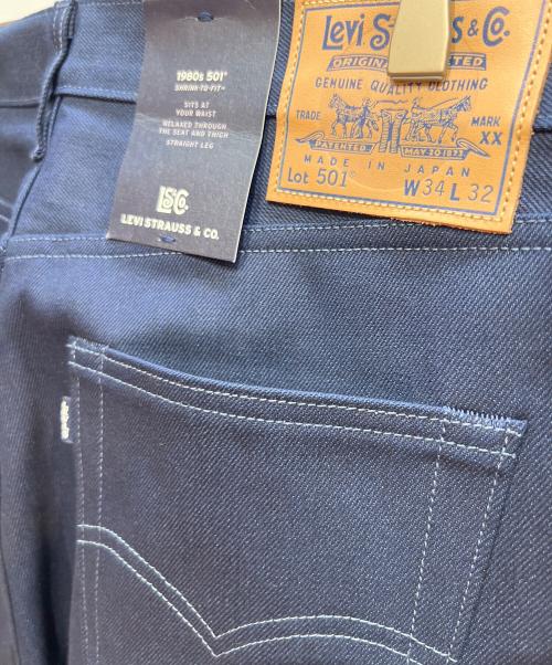 LEVI'S（リーバイス）LEVI'S (リーバイス) デニムパンツ インディゴ サイズ:W34 未使用品の古着・服飾アイテム