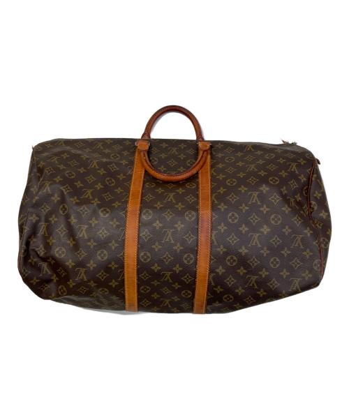 LOUIS VUITTON（ルイ ヴィトン）LOUIS VUITTON (ルイ ヴィトン) トラベルバッグ ブラウンの古着・服飾アイテム