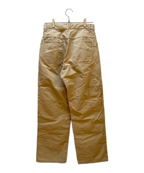AURALEE（オーラリー）AURALEE (オーラリー) COTTON OILED CANVAS PANTS カーキ サイズ:3の古着・服飾アイテム