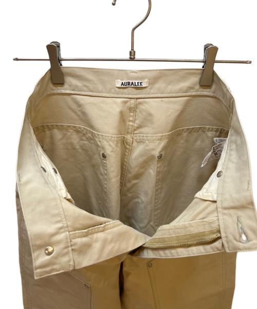 AURALEE（オーラリー）AURALEE (オーラリー) COTTON OILED CANVAS PANTS カーキ サイズ:3の古着・服飾アイテム