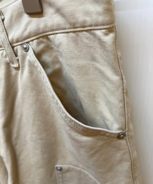AURALEE（オーラリー）AURALEE (オーラリー) COTTON OILED CANVAS PANTS カーキ サイズ:3の古着・服飾アイテム