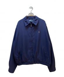 POLO RALPH LAUREN（ポロ・ラルフローレン）の古着「スイングトップ」｜ネイビー