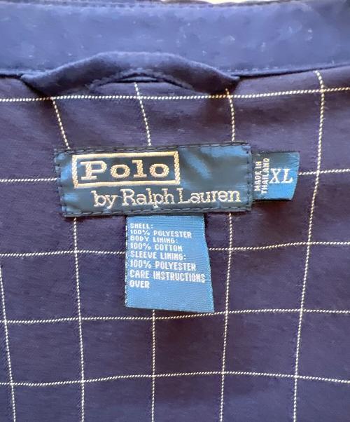 POLO RALPH LAUREN（ポロ・ラルフローレン）POLO RALPH LAUREN (ポロ・ラルフローレン) スイングトップ ネイビー サイズ:XLの古着・服飾アイテム