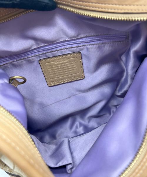 COACH（コーチ）COACH (コーチ) ショルダーバッグ ベージュの古着・服飾アイテム