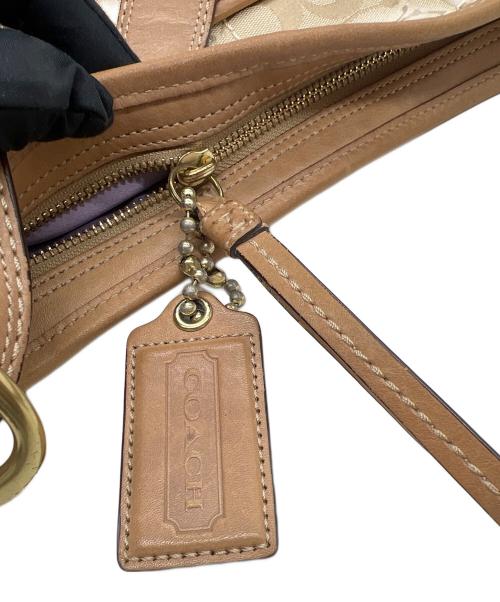 COACH（コーチ）COACH (コーチ) ショルダーバッグ ベージュの古着・服飾アイテム