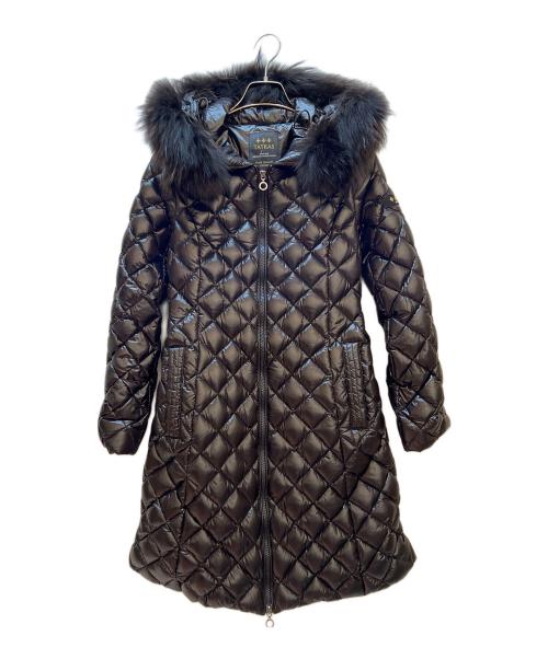 TATRAS（タトラス）TATRAS (タトラス) ファー付ダウンコート ブラウン サイズ:Mの古着・服飾アイテム