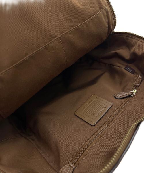 COACH（コーチ）COACH (コーチ) レザーリュック ブラウンの古着・服飾アイテム