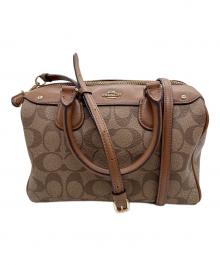COACH（コーチ）の古着「2WAYバッグ」｜ベージュ