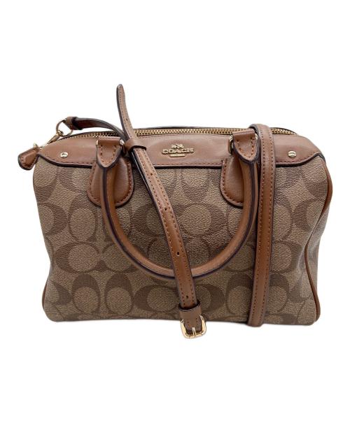 COACH（コーチ）COACH (コーチ) 2WAYバッグ ベージュの古着・服飾アイテム