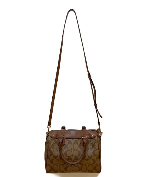 COACH（コーチ）COACH (コーチ) 2WAYバッグ ベージュの古着・服飾アイテム
