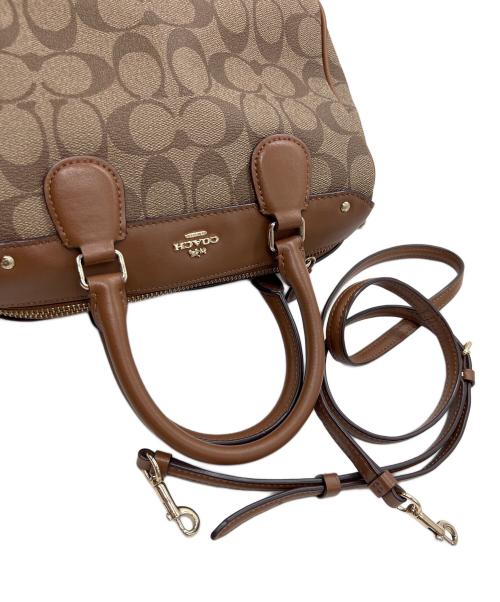 COACH（コーチ）COACH (コーチ) 2WAYバッグ ベージュの古着・服飾アイテム