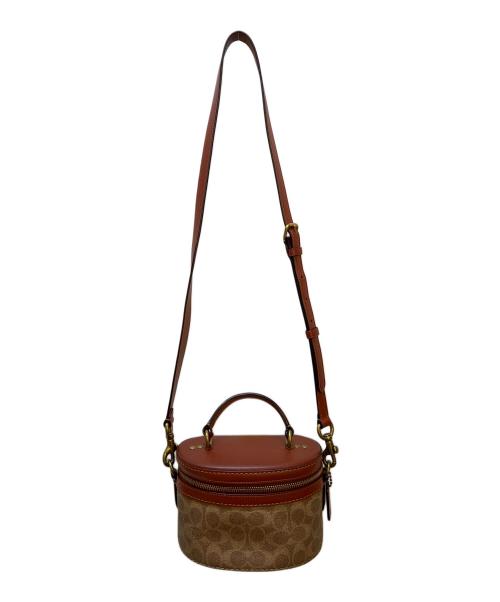 COACH（コーチ）COACH (コーチ) ショルダーポーチ ブラウンの古着・服飾アイテム