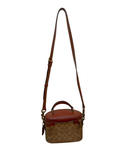 COACH（コーチ）COACH (コーチ) ショルダーポーチ ブラウンの古着・服飾アイテム