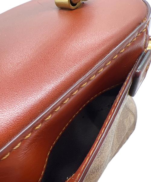 COACH（コーチ）COACH (コーチ) ショルダーポーチ ブラウンの古着・服飾アイテム