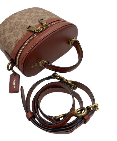 COACH（コーチ）COACH (コーチ) ショルダーポーチ ブラウンの古着・服飾アイテム