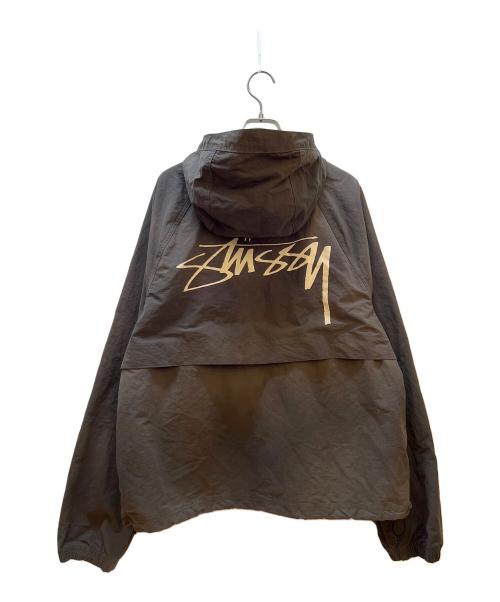stussy（ステューシー）stussy (ステューシー) フードジャケット グレー サイズ:Mの古着・服飾アイテム