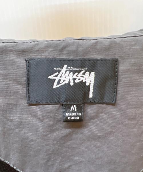 stussy（ステューシー）stussy (ステューシー) フードジャケット グレー サイズ:Mの古着・服飾アイテム