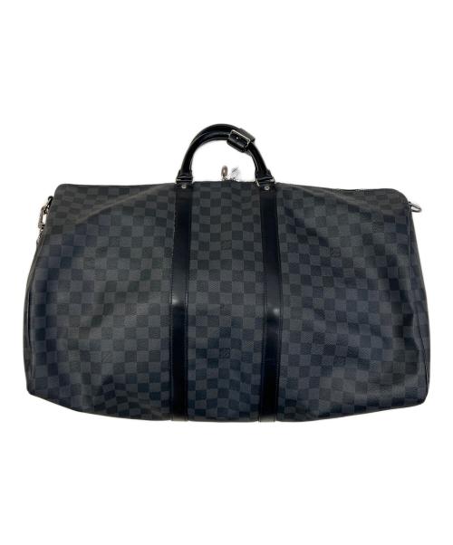 LOUIS VUITTON（ルイ ヴィトン）LOUIS VUITTON (ルイ ヴィトン) ボストンバッグ ブラックの古着・服飾アイテム