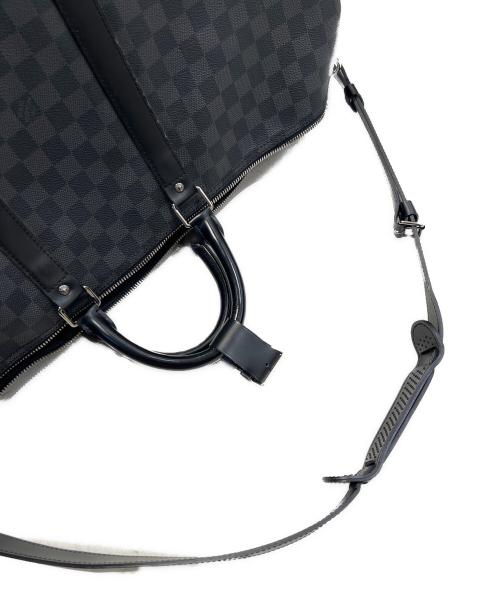 LOUIS VUITTON（ルイ ヴィトン）LOUIS VUITTON (ルイ ヴィトン) ボストンバッグ ブラックの古着・服飾アイテム
