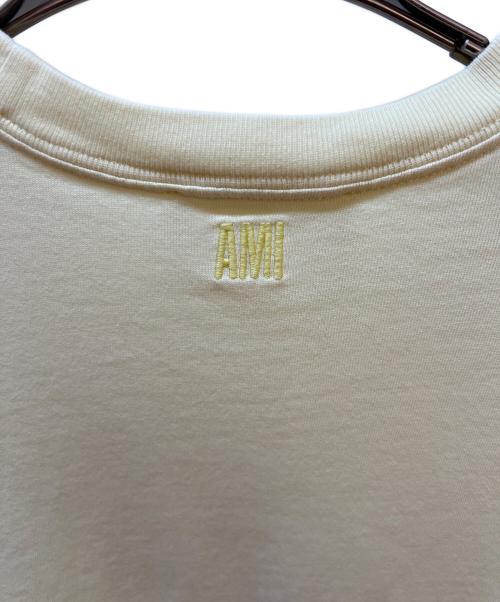 ami（アミ）ami (アミ) 半袖カットソー イエロー サイズ:XXSの古着・服飾アイテム