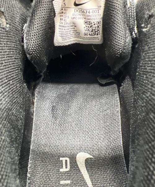 NIKE（ナイキ）NIKE (ナイキ) stussy (ステューシー) スニーカー ブラック サイズ:27.5の古着・服飾アイテム
