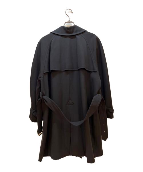 EMPORIO ARMANI（エンポリオ アルマーニ）EMPORIO ARMANI (エンポリオ アルマーニ) トレンチコート ネイビー サイズ:40の古着・服飾アイテム