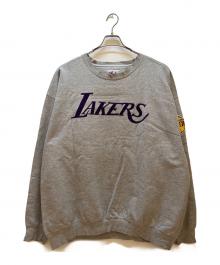 Majestic×LAKERS（マジェスティック×レイカーズ）の古着「クルーネックスウェット」｜グレー