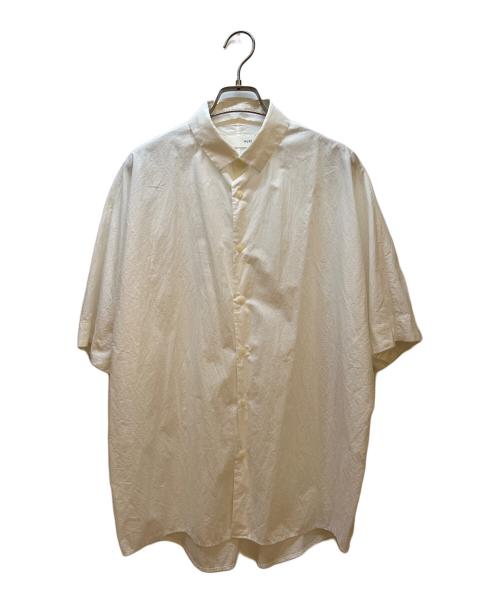 HUIS（ハウス）HUIS (ハウス) 半袖シャツ ホワイト サイズ:Freeの古着・服飾アイテム