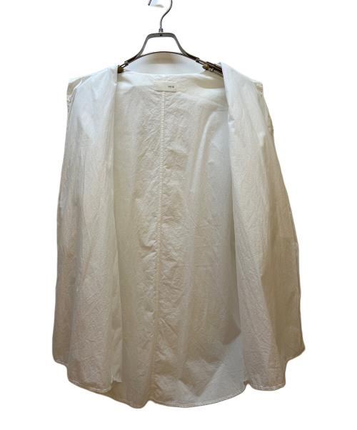 HUIS（ハウス）HUIS (ハウス) 半袖シャツ ホワイト サイズ:Freeの古着・服飾アイテム