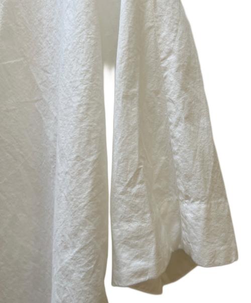 HUIS（ハウス）HUIS (ハウス) 半袖シャツ ホワイト サイズ:Freeの古着・服飾アイテム