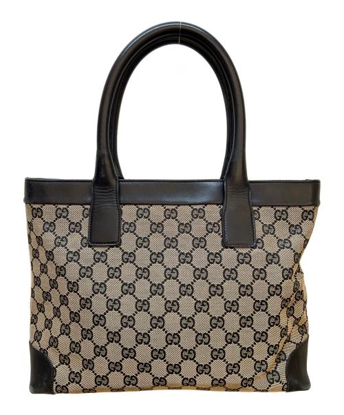 GUCCI（グッチ）GUCCI (グッチ) ハンドバッグ ベージュの古着・服飾アイテム