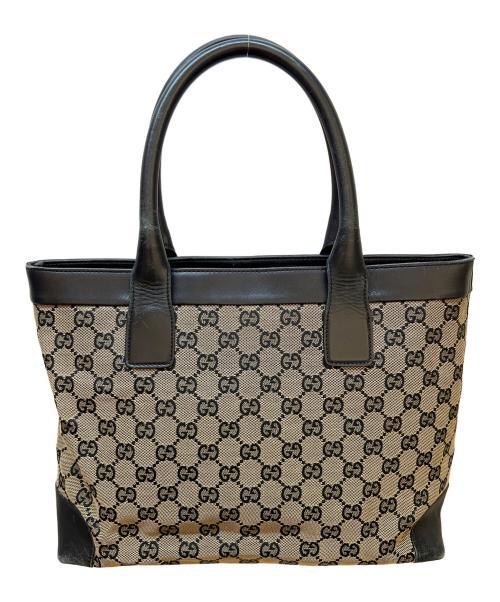 GUCCI（グッチ）GUCCI (グッチ) ハンドバッグ ベージュの古着・服飾アイテム